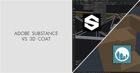 Adobe Substance Painter vs 3D Coat .